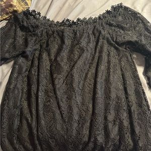 off the shoulder shirt